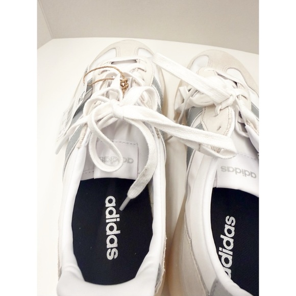 NWT Adidas Grey White Barreda Decode Tennis Sneakers, Size 9.5 - Picture 7 of 12